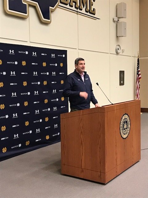 In Their Words Notre Dame Coaches Talk On 2018 Irish Recruits News 